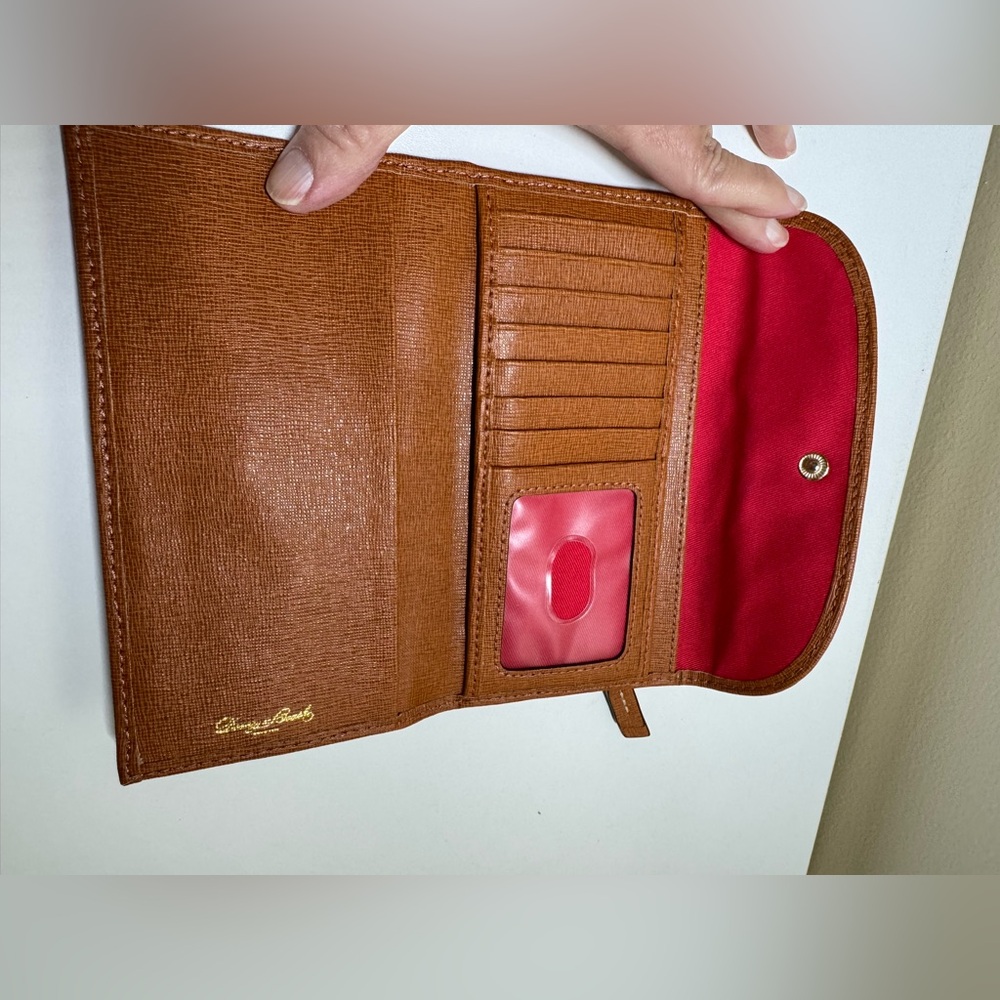 Dooney & Bourke Brown and Tan Women's Wallet - Picture 4 of 7